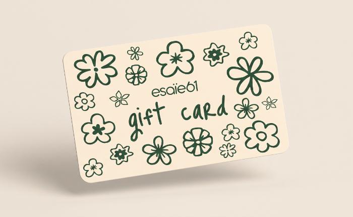 Carte cadeau esaie61